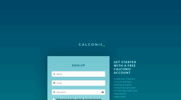 app.calconic.com