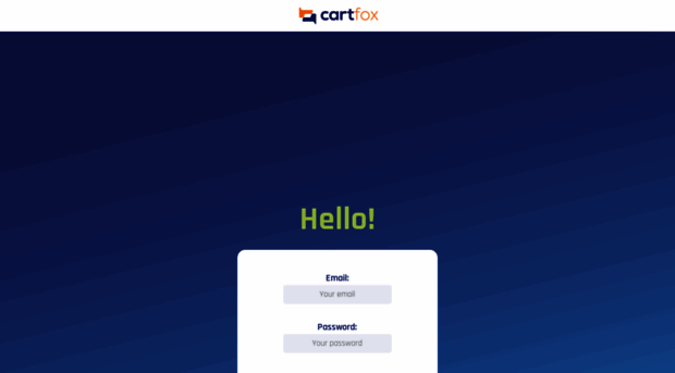 app.cartfox.io