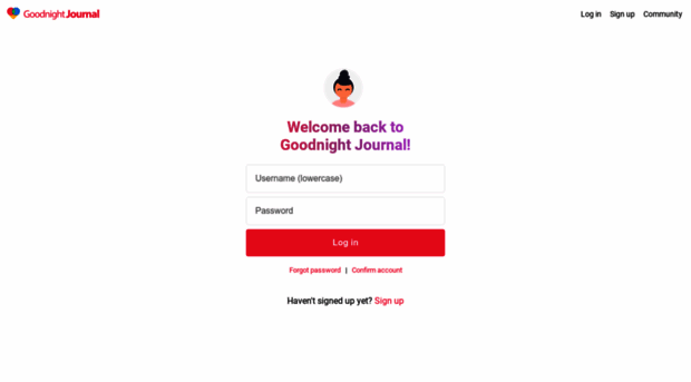 app.goodnightjournal.com