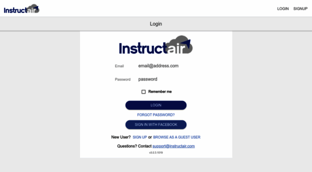 app.instructair.com