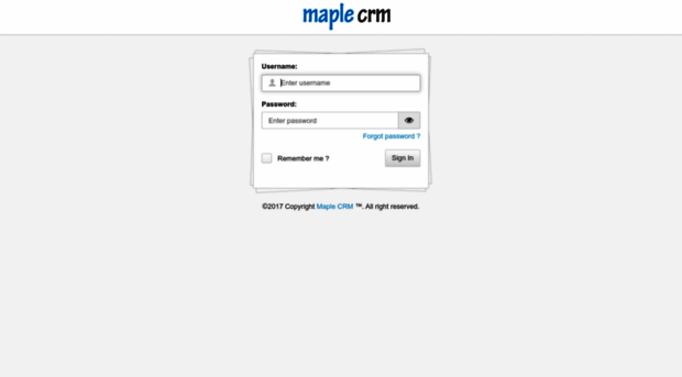 app.maplecrm.net
