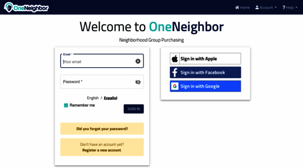 app.oneneighbor.com