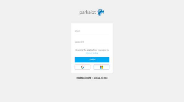 app.parkalot.io