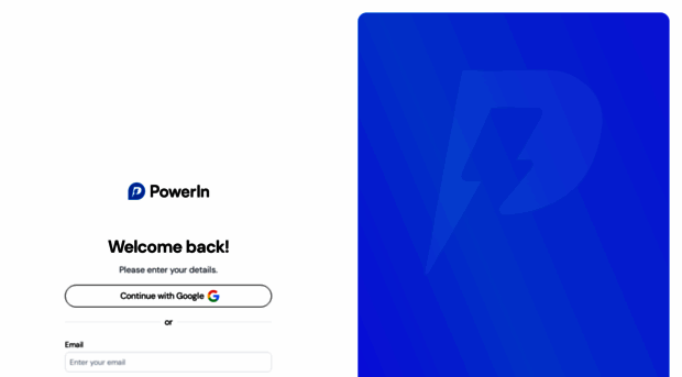 app.powerin.io