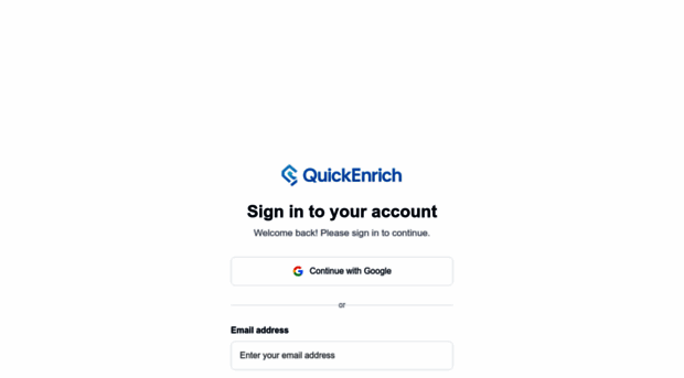 app.quickenrich.io