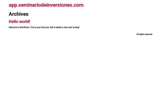 app.seminariodeinversiones.com