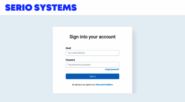 app.seriosystems.com