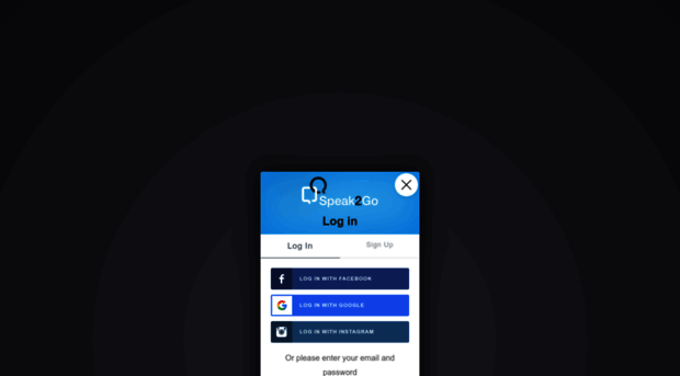 app.speak2go.com