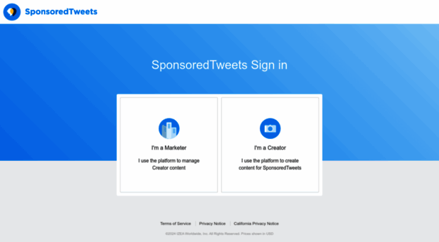 app.sponsoredtweets.com