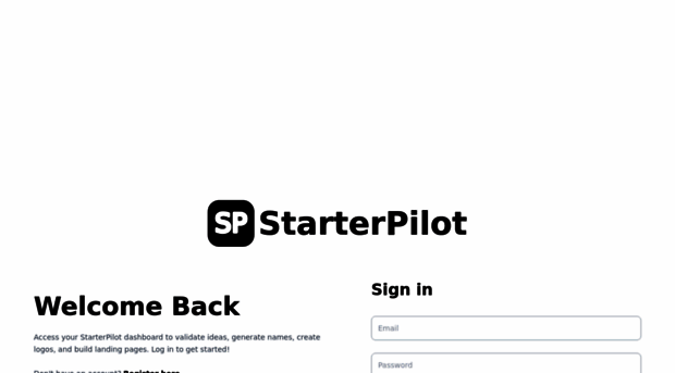 app.starterpilot.com