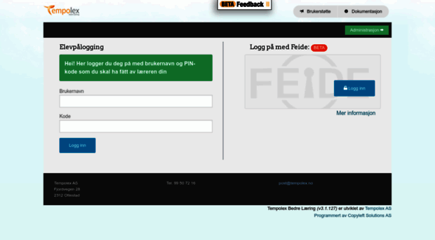 app.tempolex.no