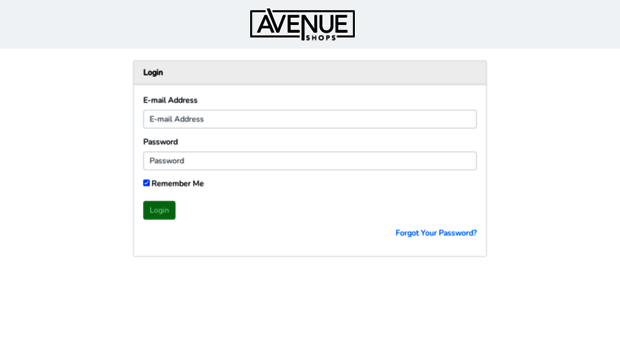 app.theavenueshops.com