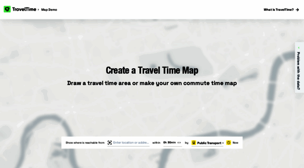 app.traveltime.com