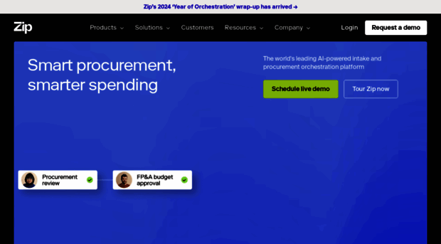 app.ziphq.com - Smart procurement starts with ... - App Zip Hq
