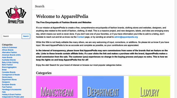 apparelpedia.org