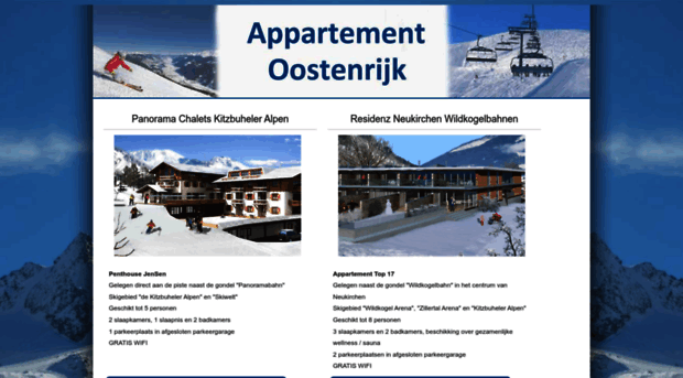 appartement-oostenrijk.com