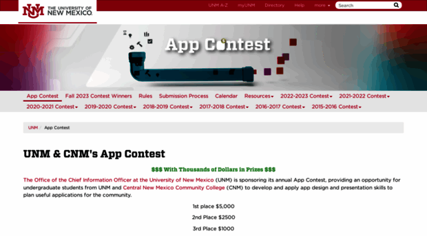 appcontest.unm.edu