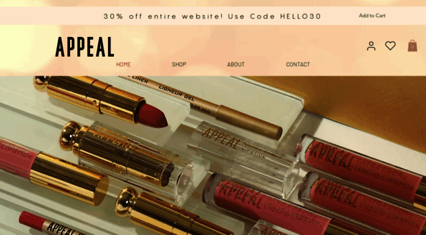 appealcosmetics.com