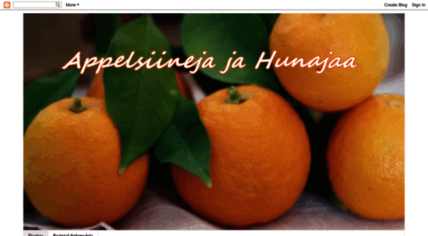 appelsiinejahunajaa.blogspot.fi