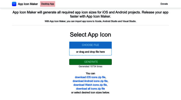 android studio app icon generator