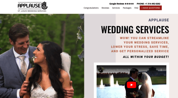 applauseweddings.com