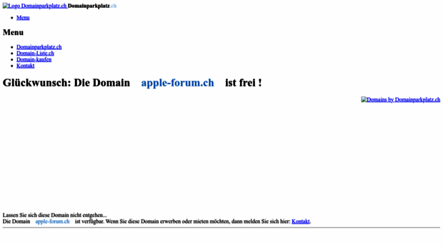 apple-forum.ch