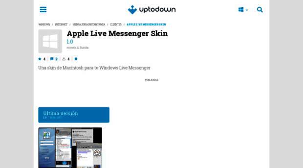 apple-live-messenger-skin.uptodown.com