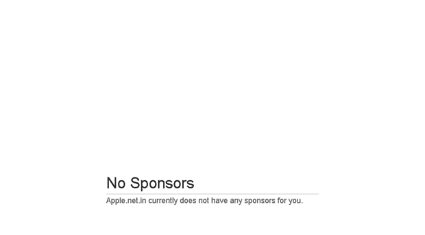 apple.net.in