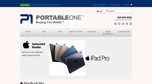 apple.portableone.com