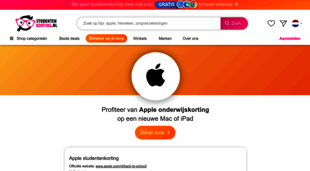 apple.studentenkorting.nl