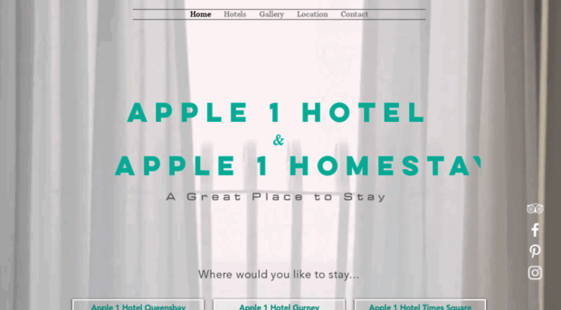 apple1hotel.com