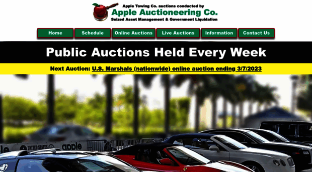 appleauctioneeringco.com