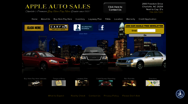 appleautosalescharlottenc.com