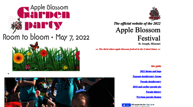 appleblossomparade.com