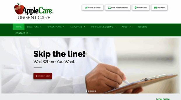 applecareurgentcare.com