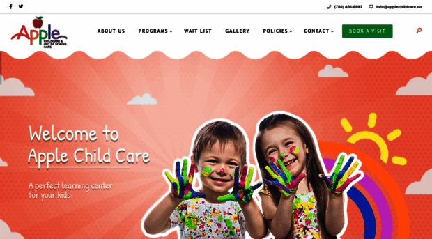 applechildcare.co