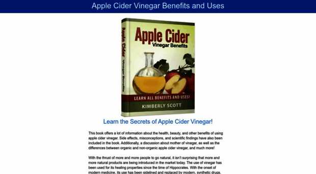 applecidervinegarbenefitsbook.com