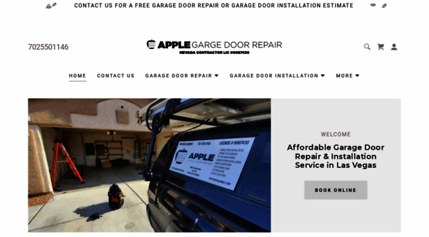 applegaragedoorrepair.com