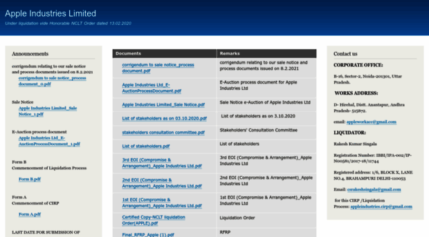 appleindustriesltd.com