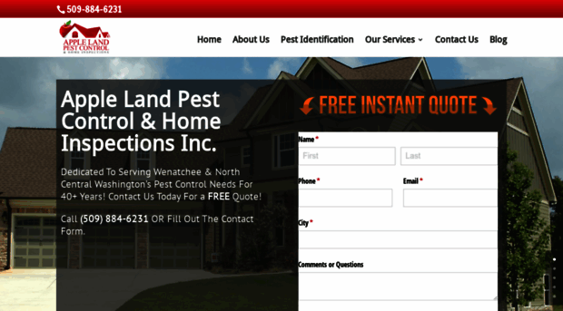 applelandpestcontrol.com