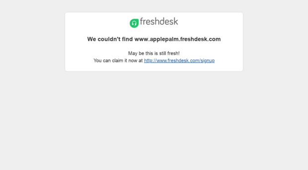 applepalm.freshdesk.com