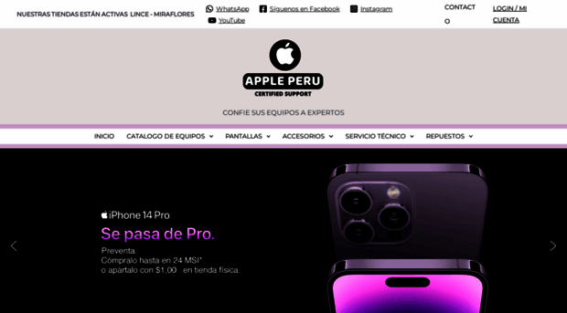 appleperu.pe