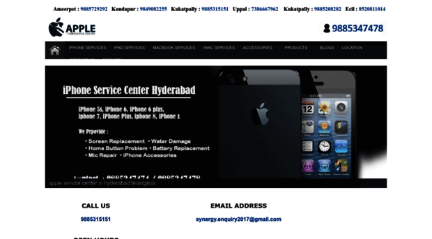 appleservicecenterhyderabad.in