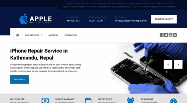 appleservicenepal.com