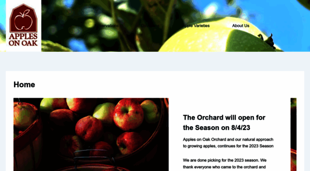 applesonoak.com