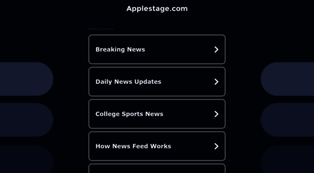 applestage.com