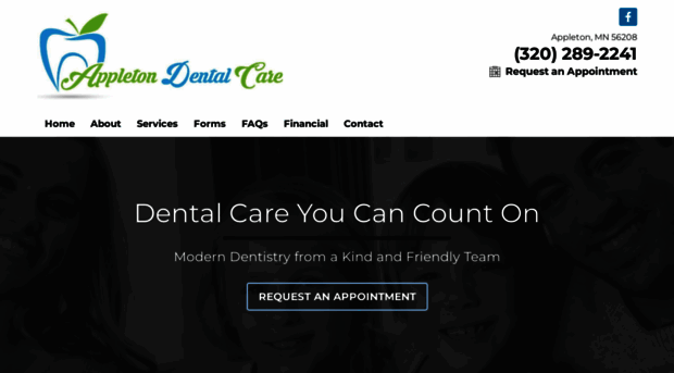 appletondentalmn.com