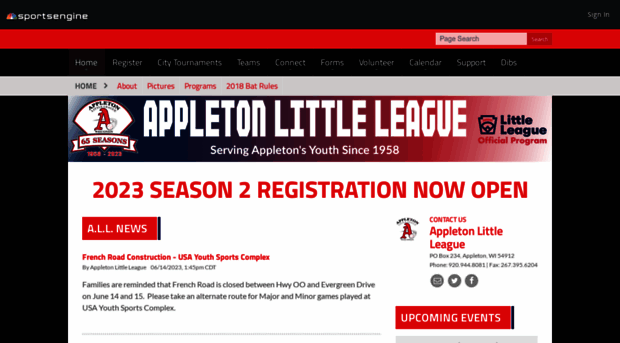 appletonlittleleague.org