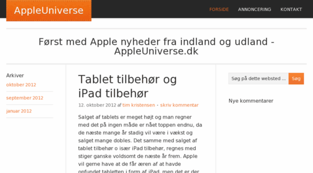 appleuniverse.dk