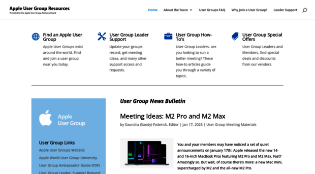appleusergroupresources.com